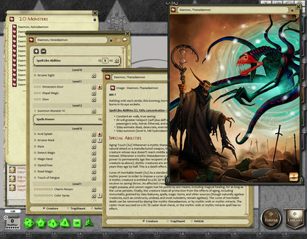 Fantasy Grounds - Mythic Monsters #31: Daemons (PFRPG)