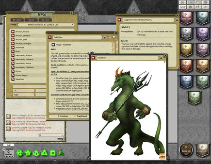 Fantasy Grounds - Mythic Monsters #25: Lords of Law (PFRPG)