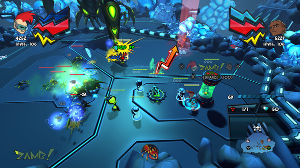 Screenshot z ZAMB! Endless Extermination