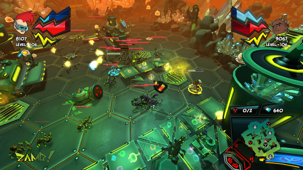 Screenshot z ZAMB! Endless Extermination