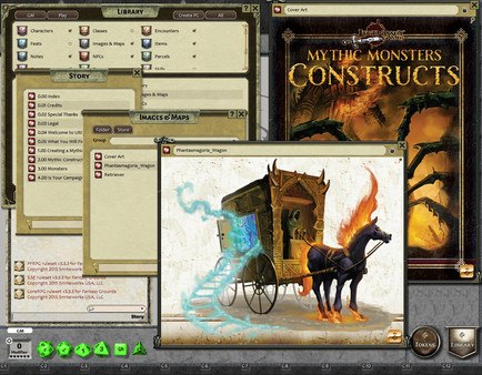 Fantasy Grounds - Mythic Monsters #19: Constructs (PFRPG)