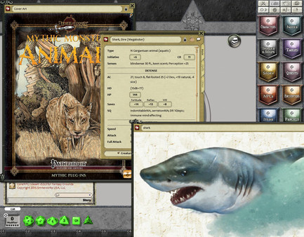 Fantasy Grounds - Mythic Monsters #28: Animals (PFRPG)