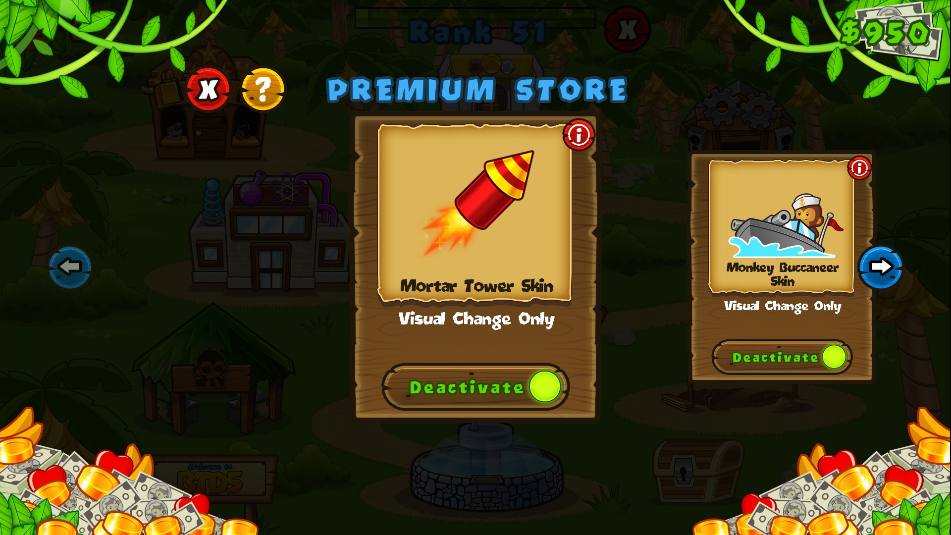 Bloons TD 5 - Fireworks Mortar Tower Skin Featured Screenshot #1