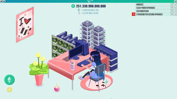 Cryptocurrency Clicker