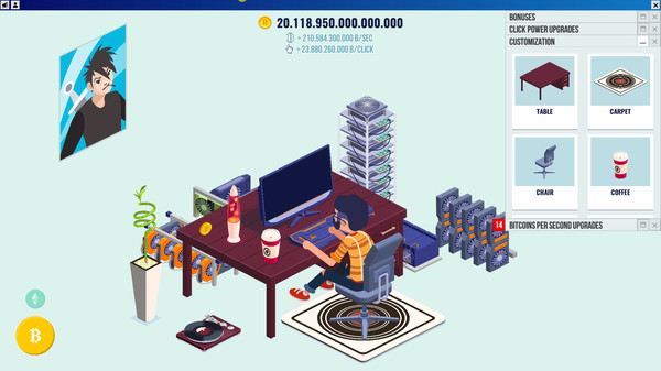 Cryptocurrency Clicker