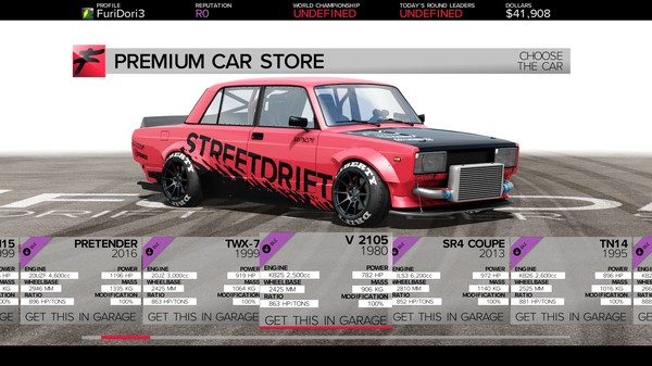 FURIDASHI - PREMIUM CARS PACK#1