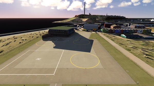 Screenshot z Aerofly FS 2 - Aerosoft - Germany Helgoland Screenshot z Aerofly FS 2 - Aerosoft - Germany Helgoland