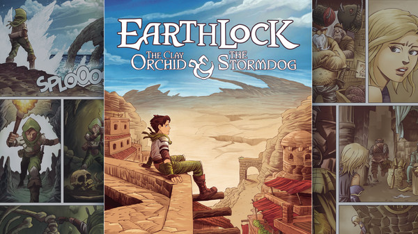 Screenshot z EARTHLOCK Comic Book #1: The Storm Dog & The Clay Orchid Screenshot z EARTHLOCK Comic Book #1: The Storm Dog & The Clay Orchid