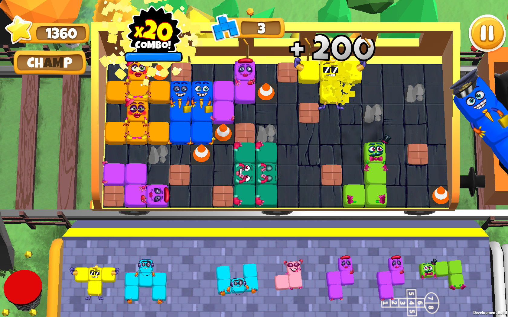 Packed Train screenshot #1