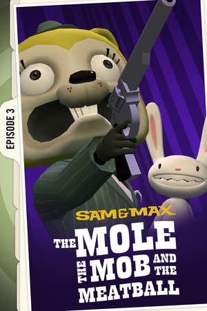 Cover art of Sam & Max 103: The Mole, the Mob and the Meatball