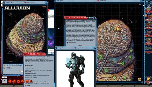 Screenshot z Fantasy Grounds - Starfinder RPG - Dead Suns AP 4: The Ruined Clouds (SFRPG)