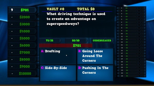 Screenshot z Trivia Vault: Auto Racing Trivia