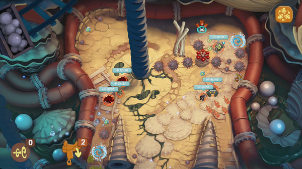 Screenshot z Squids Odyssey