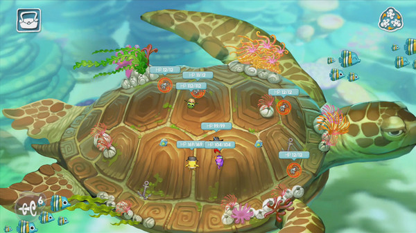 Screenshot z Squids Odyssey