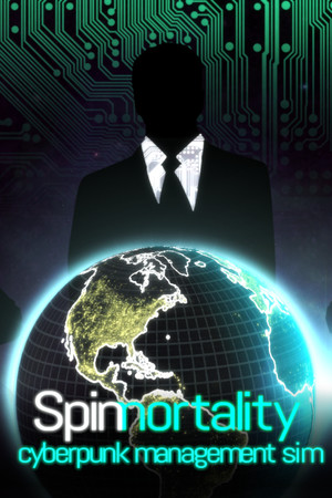 Cover art of Spinnortality | cyberpunk management sim