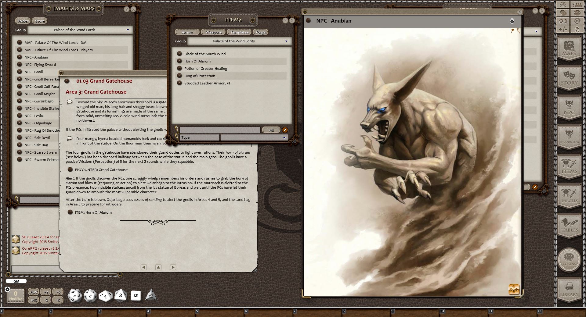 Fantasy Grounds - Eldritch Lairs (5E)のスクリーンショット 1