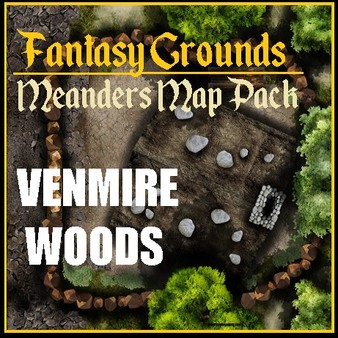 Fantasy Grounds - Meanders Map Pack: Venmire Woods (Map Pack)