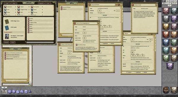 Fantasy Grounds - The Valkyrie: A New Hybrid Class (PFRPG)