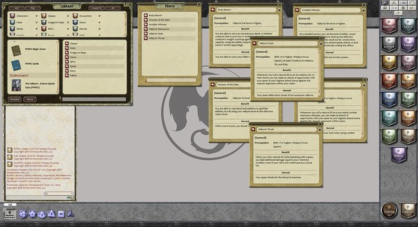 Fantasy Grounds - The Valkyrie: A New Hybrid Class (PFRPG)