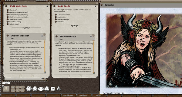 Fantasy Grounds - The Valkyrie: A New Hybrid Class (5E)