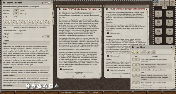 Fantasy Grounds - The Valkyrie: A New Hybrid Class (5E)