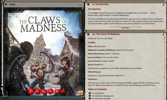 Fantasy Grounds - The Claws of Madness (5E)