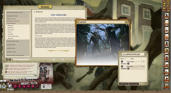 Fantasy Grounds - ETU: Degrees of Horror (Savage Worlds)