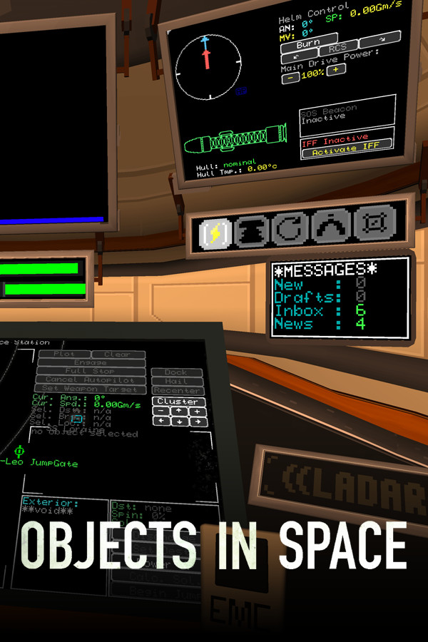 Capa de Objects in Space