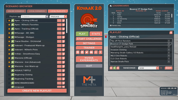 KovaaK's FPS Aim Trainer-游戏截图