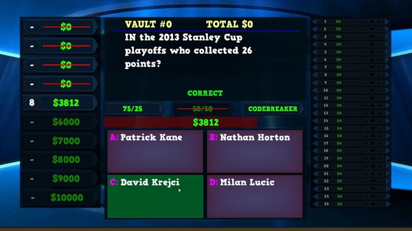 Screenshot z Trivia Vault: Hockey Trivia