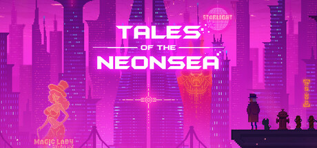 Steam header art for Tales of the Neon Sea