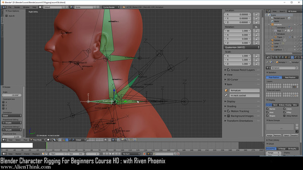 Blender Character Rigging for Beginners HD screenshot 2