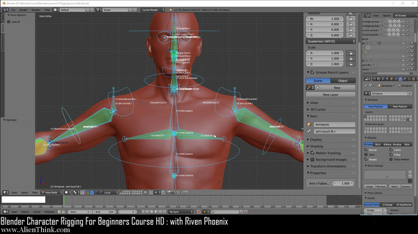 Blender Character Rigging for Beginners HD screenshot 6