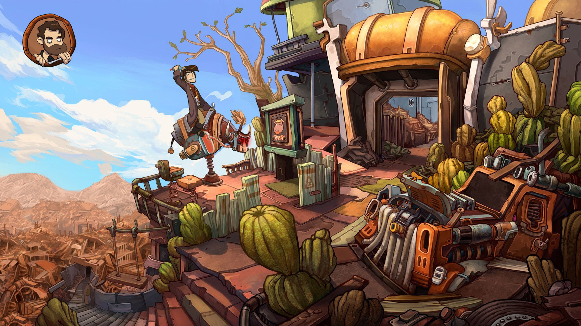 Deponia Developer Commentary Featured Screenshot #1