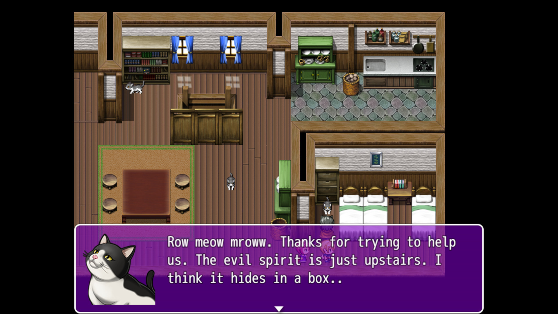 Existential Kitty Cat RPGのスクリーンショット 1