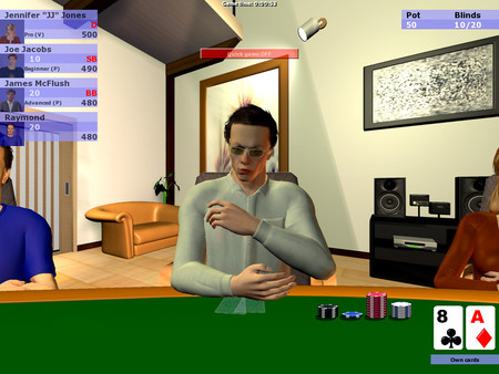 Screenshot z Poker Simulator