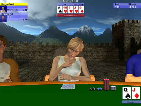 Screenshot z Poker Simulator