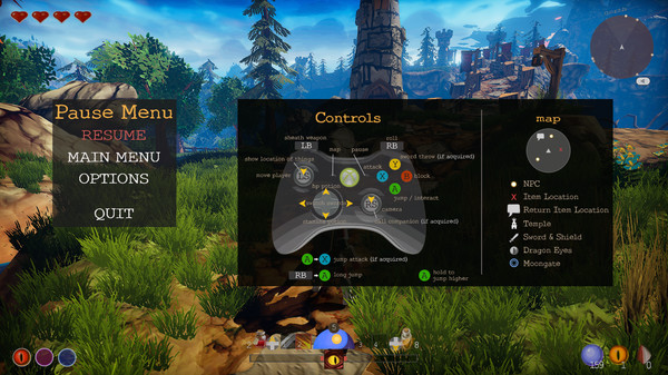 Screenshot z Dragon's Eye