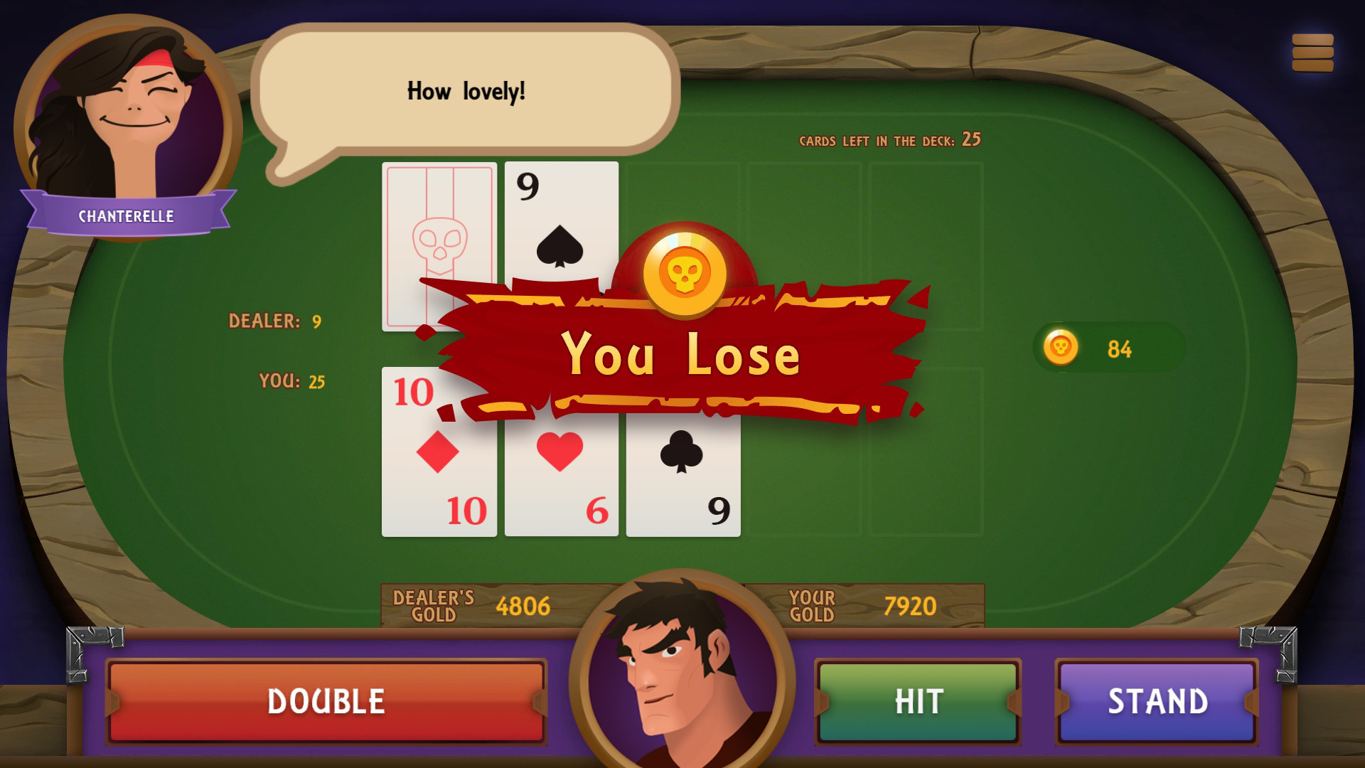Black Jack Story screenshot screenshot 1