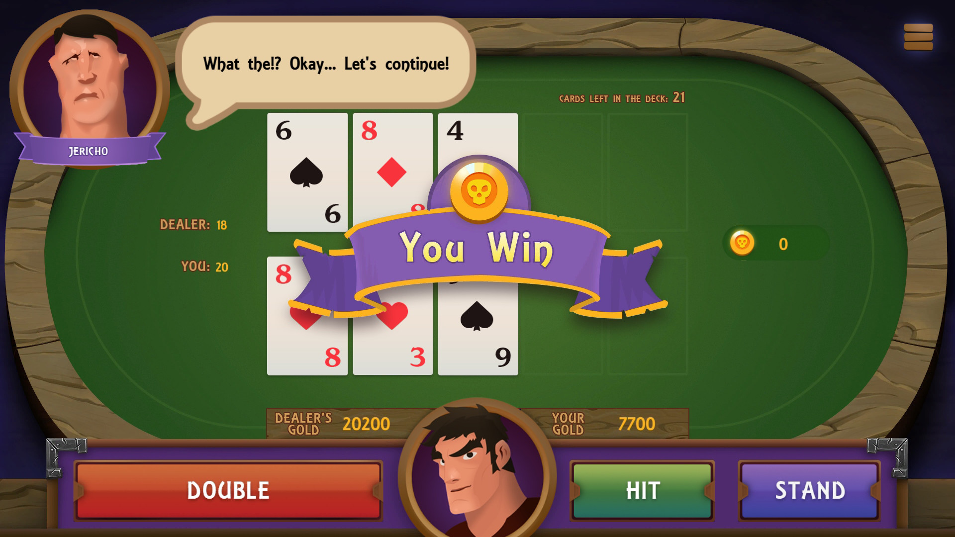 Black Jack Story screenshot screenshot 2