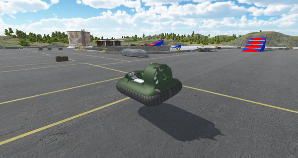 Screenshot z Hovercraft Drive