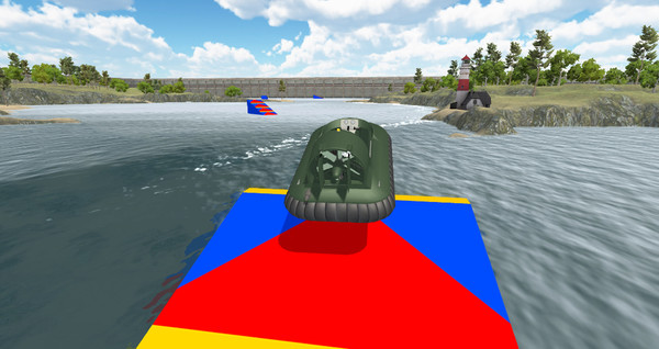 Screenshot z Hovercraft Drive