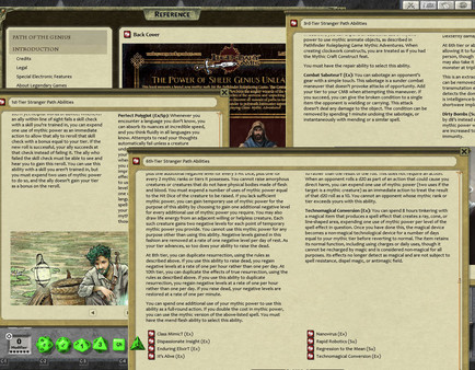 Fantasy Grounds - Path of the Genius (PFRPG)