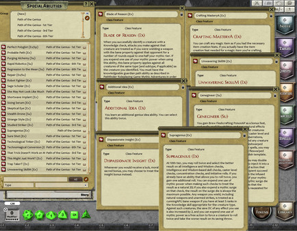 Fantasy Grounds - Path of the Genius (PFRPG)