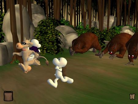 Screenshot z Bone: The Great Cow Race
