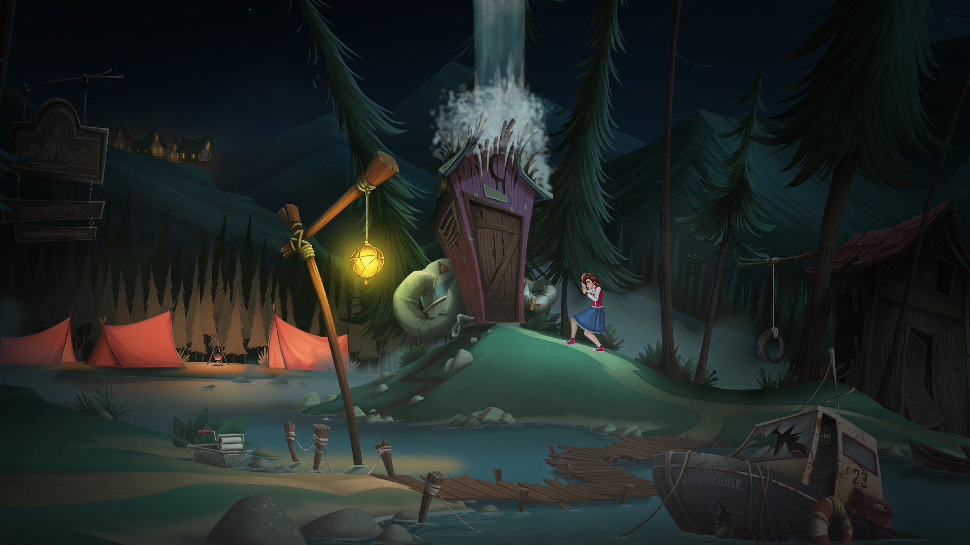 3 Minutes to Midnight - A Comedy Graphic Adventure gameplay screenshot 4