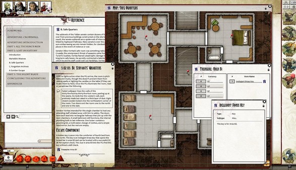 Fantasy Grounds - Pathfinder RPG - War for the Crown AP 1: Crownfall (PFRPG)