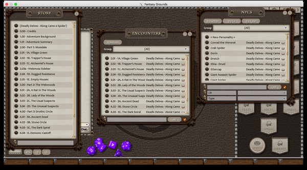 Fantasy Grounds - Deadly Delves: Along Came a Spider (5E)