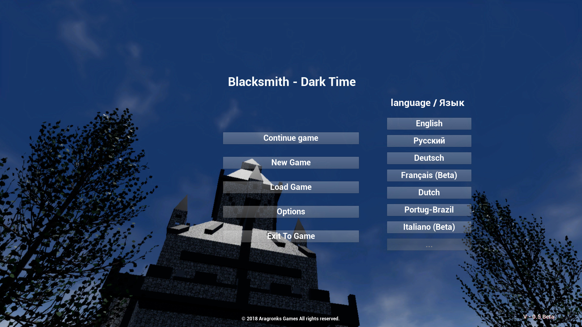 #1. Blacksmith: Dark Times (Steam) Podle: Aragronks Games