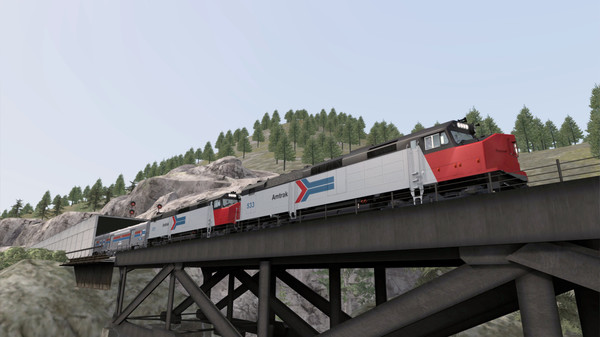 KHAiHOM.com - Train Simulator: Amtrak SDP40F Loco Add-On